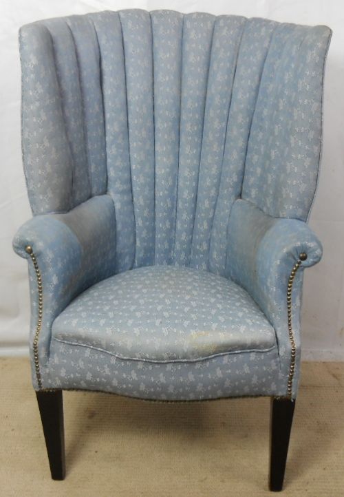 Wing Barrel-back Fireside Armchair