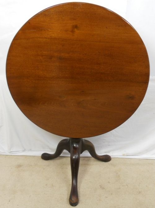 Georgian Mahogany Circular Tripod Table