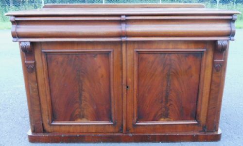 Victorian Mahogany Chiffonier Sideboard Base