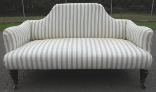 Victorian Two Seater Upholstered Settee