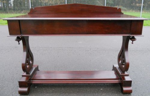 Victorian Mahogany Side / Writing Table