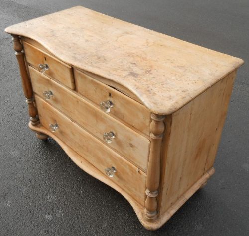 Victorian Pine Chest of Drawers