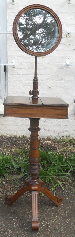 Victorian Mahogany Shaving Stand