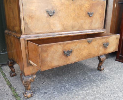 WALNUT CHEST ON STAND - ADDITIONAL PHOTO 4