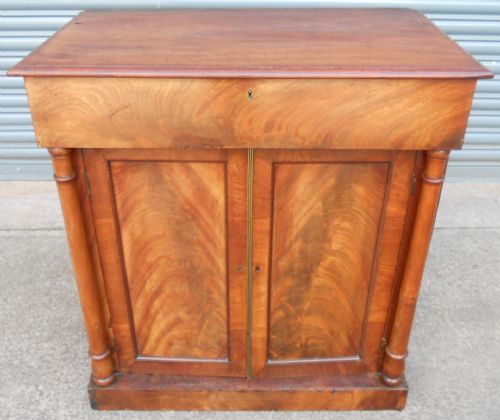 Small Victorian Mahogany Chiffonier Sideboard Base