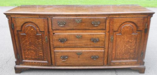 Victorian Oak Dresser Base