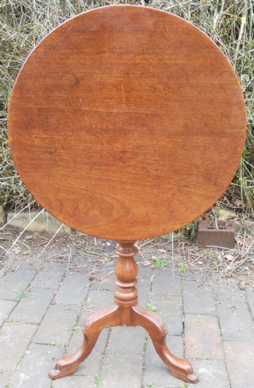 Georgian Oak Tripod Table