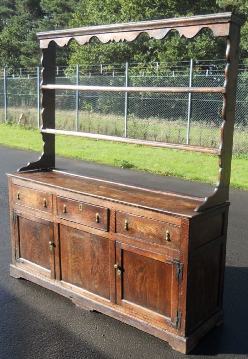 ANTIQUE OAK DRESSER - ADDITIONAL PHOTO 4