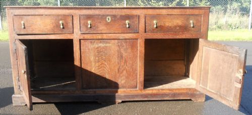 ANTIQUE OAK DRESSER - ADDITIONAL PHOTO 11