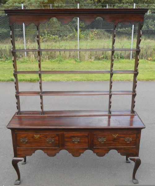 GEORGIAN STYLE OAK DRESSER - ADDITIONAL PHOTO 3