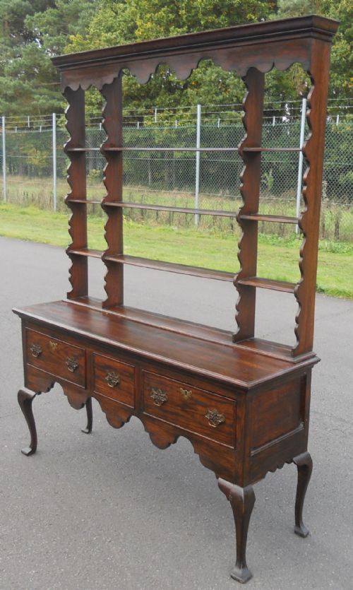 GEORGIAN STYLE OAK DRESSER - ADDITIONAL PHOTO 5