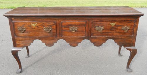 GEORGIAN STYLE OAK DRESSER - ADDITIONAL PHOTO 6