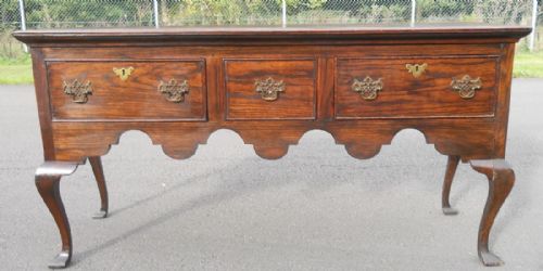 GEORGIAN STYLE OAK DRESSER - ADDITIONAL PHOTO 7