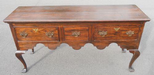 GEORGIAN STYLE OAK DRESSER - ADDITIONAL PHOTO 8