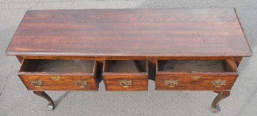 GEORGIAN STYLE OAK DRESSER - ADDITIONAL PHOTO 9