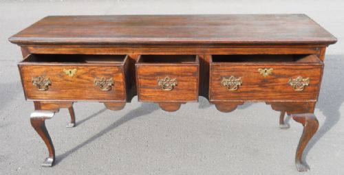 GEORGIAN STYLE OAK DRESSER - ADDITIONAL PHOTO 11