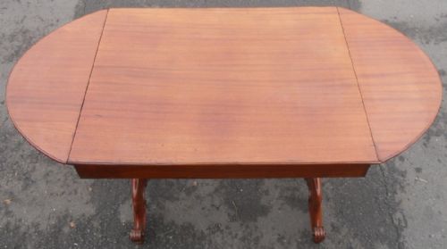 MAHOGANY SOFA TABLE - ADDITIONAL PHOTO 8