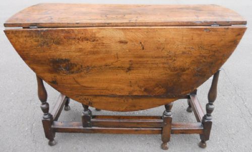 Antique Oak Gateleg Dining Table