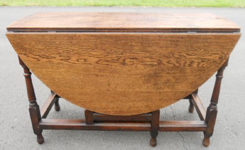 Antique Oak Gateleg Table