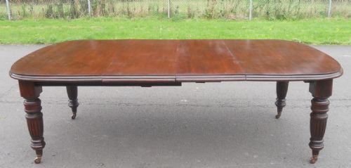 Victorian Mahogany Extending Dining Table to Seat Ten