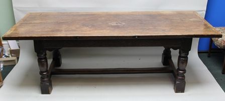 Georgian Oak Refectory Dining Table