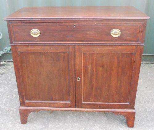 Georgian Mahogany Side Cupboard