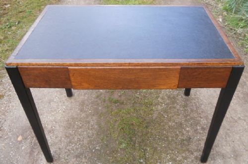 Art Deco Oak Writing Desk