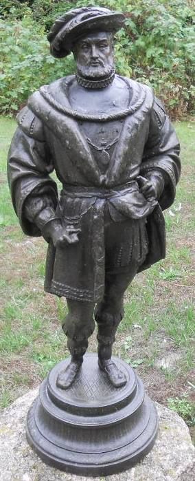 Henry VIII Large Heavy Spelter Figure