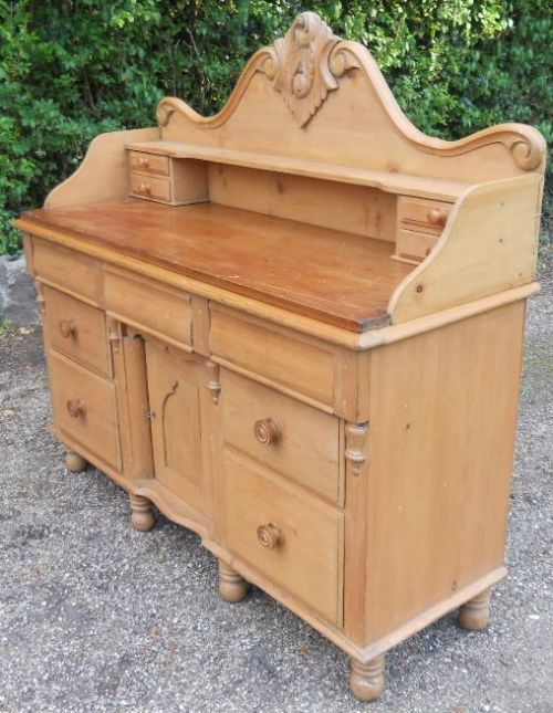 fig 1. Victorian Pine North Country Dresser