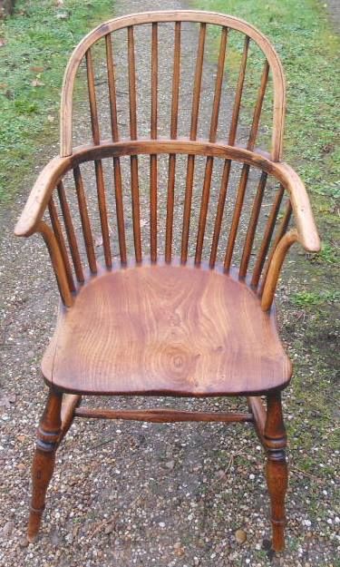 Windsor Comb Back Kitchen Armchair