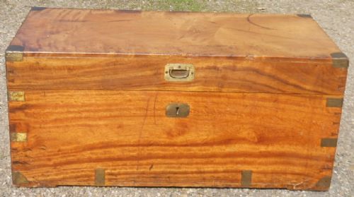 Military Camphor Wood Blanket Box