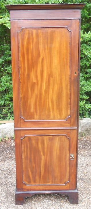Victorian Mahogany Narrow Hall Robe