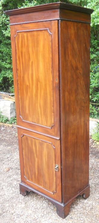 fig 1. Victorian Mahogany Narrow Hall Robe