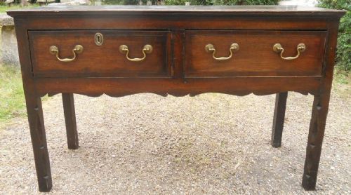 Georgian Small Oak Dresser