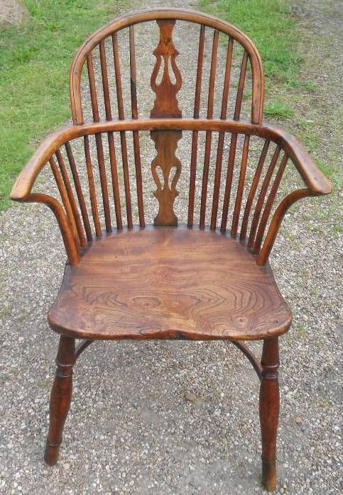 Windsor Yew & Elm Kitchen Armchair