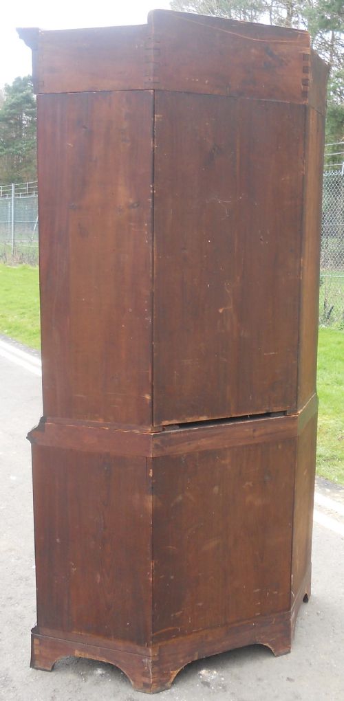 EDWARDIAN MAHOGANY DISPLAY CABINET - ADDITIONAL PHOTO 10