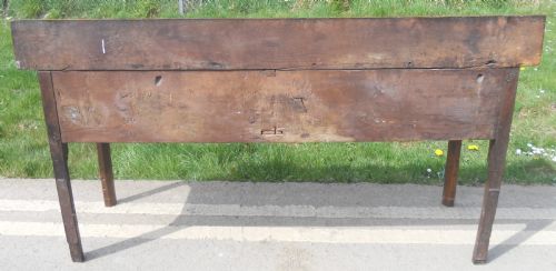 GEORGIAN OAK DRESSER BASE - ADDITIONAL PHOTO 13