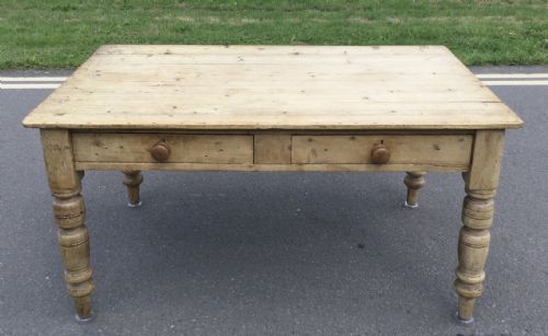 Victorian Pine Kitchen Table