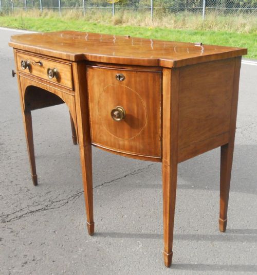 GEORGIAN LARGE MAHOGANY SIDEBOARD - ADDITIONAL PHOTO 4
