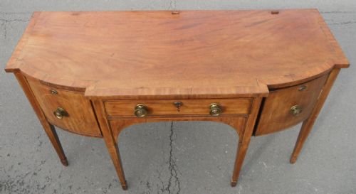 GEORGIAN LARGE MAHOGANY SIDEBOARD - ADDITIONAL PHOTO 5