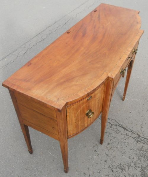 GEORGIAN LARGE MAHOGANY SIDEBOARD - ADDITIONAL PHOTO 8