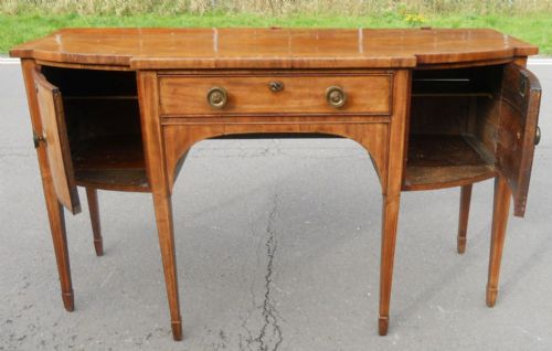 GEORGIAN LARGE MAHOGANY SIDEBOARD - ADDITIONAL PHOTO 9