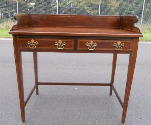 GEORGIAN MAHOGANY WRITING TABLE - ADDITIONAL PHOTO 1