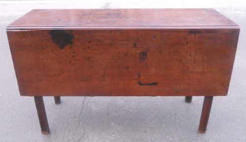 GEORGIAN MAHOGANY DROPLEAF DINING TABLE - ADDITIONAL PHOTO 3