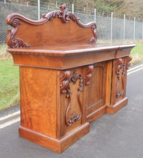 VICTORIAN MAHOGANY SIDEBOARD - ADDITIONAL PHOTO 2