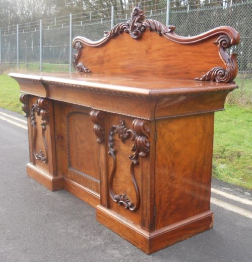 VICTORIAN MAHOGANY SIDEBOARD - ADDITIONAL PHOTO 3