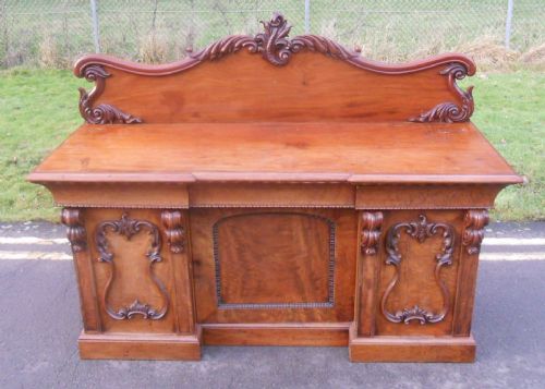 VICTORIAN MAHOGANY SIDEBOARD - ADDITIONAL PHOTO 4