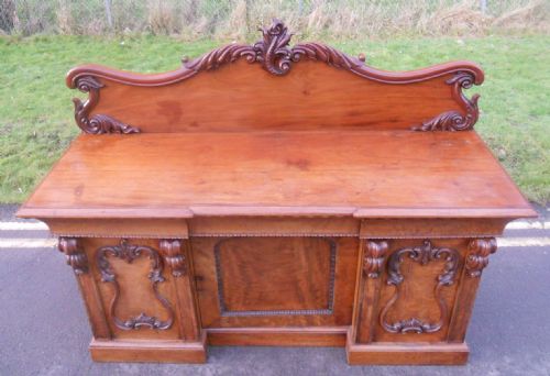 VICTORIAN MAHOGANY SIDEBOARD - ADDITIONAL PHOTO 5