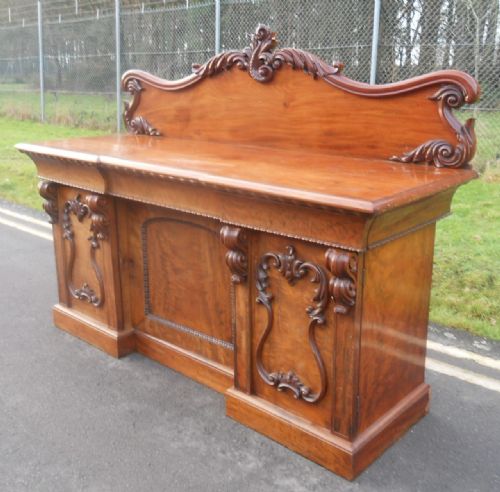 VICTORIAN MAHOGANY SIDEBOARD - ADDITIONAL PHOTO 6