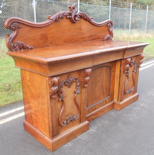 VICTORIAN MAHOGANY SIDEBOARD - ADDITIONAL PHOTO 7